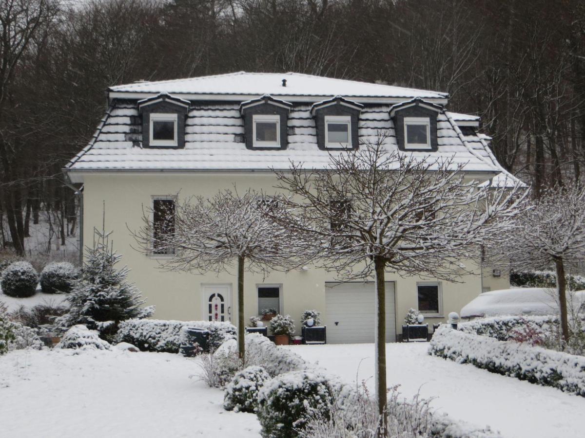 Weisses-Haus-Am-Kurpark-Fewo-Waldblick Quedlinburg Exterior foto